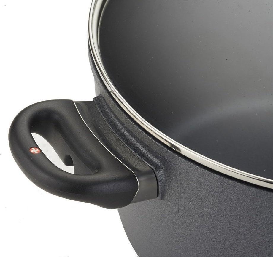 Swiss Diamond - 8 L Induction Nonstick Stock Pot with Lid (11") - 6128IC