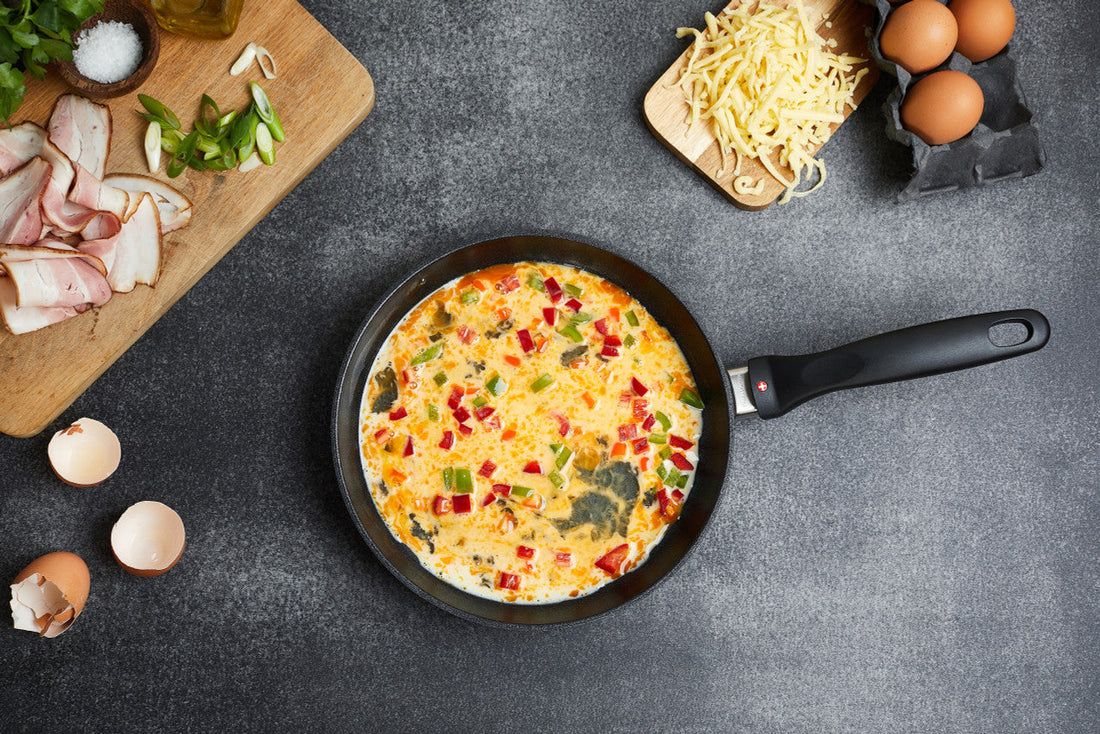 Swiss Diamond - 8" XD Non-Stick Induction Fry Pan with Lid (20 cm) - XD6420iC