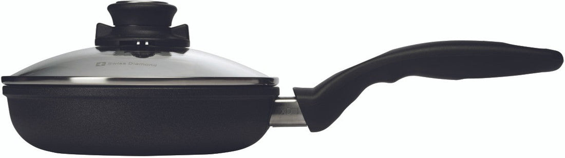 Swiss Diamond - 8" XD Non-Stick Induction Fry Pan with Lid (20 cm) - XD6420iC