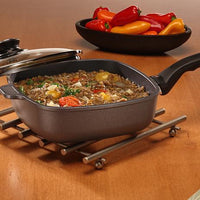 Swiss Diamond - 8" x 8" XD Non-Stick Square Saute Pan with Lid (20 cm x 20 cm) - XD6620c
