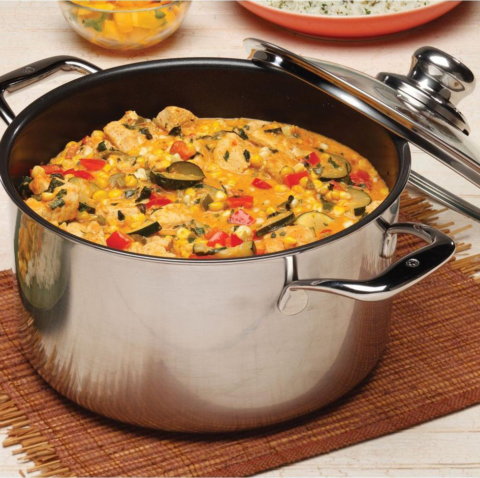 Swiss Diamond - 9.5" Nonstick Clad Dutch Oven with Lid (24 cm) - SDP31324ic