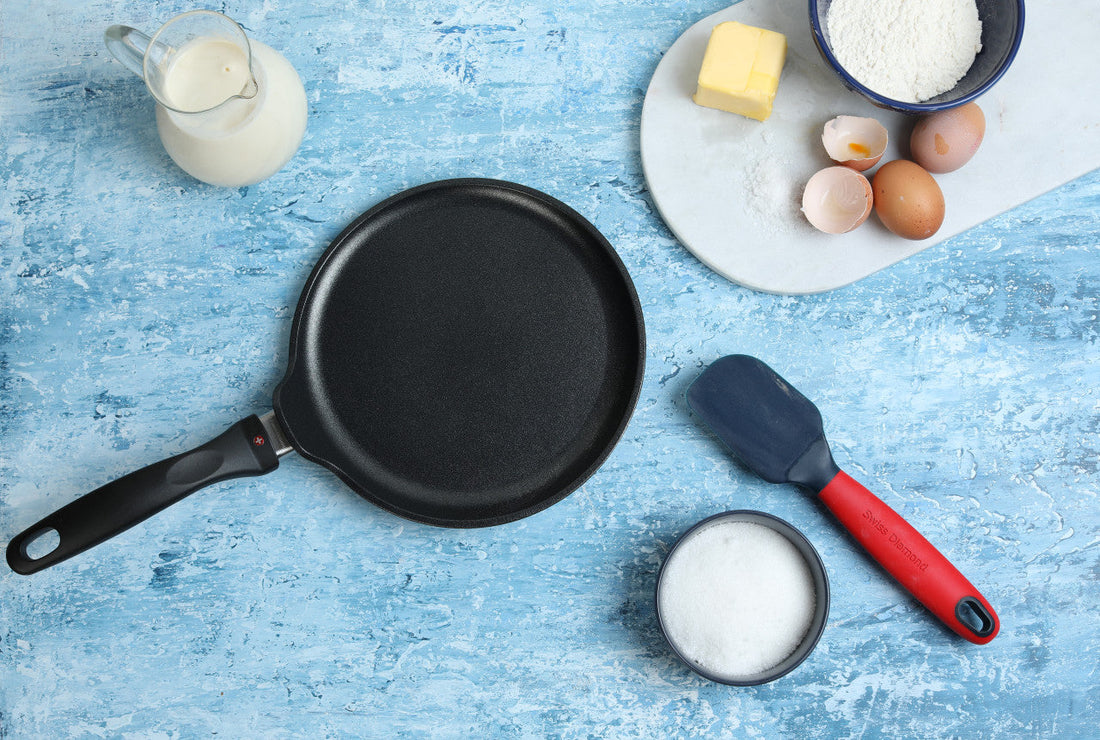 Swiss Diamond - 9.5" XD Non-Stick Crepe Pan (24 cm) - XD6224