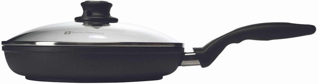 Swiss Diamond - 9.5" XD Non-Stick Fry Pan with Lid (24 cm) - XD6424C
