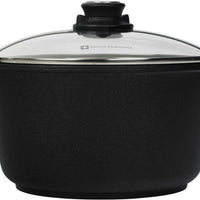 Swiss Diamond - 9.5" XD Non-Stick Induction Soup Pot with Lid (24 cm) - XD6124iC