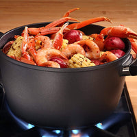 Swiss Diamond - 9.5" XD Non-Stick Induction Soup Pot with Lid (24 cm) - XD6124iC