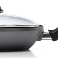 Swiss Diamond - 9.5" XD Non-Stick Induction Stir Fry Pan with Lid (24 cm) - XD6524ic