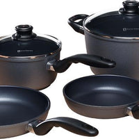 Swiss Diamond - XD Non-Stick Newlywed Kitchen Kit Cookware, Pack of 6 Piece - XDSET606