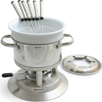 Swissmar - Arosa 11 PC Stainless Steel Fondue Set - F66417 - DISCONTINUED