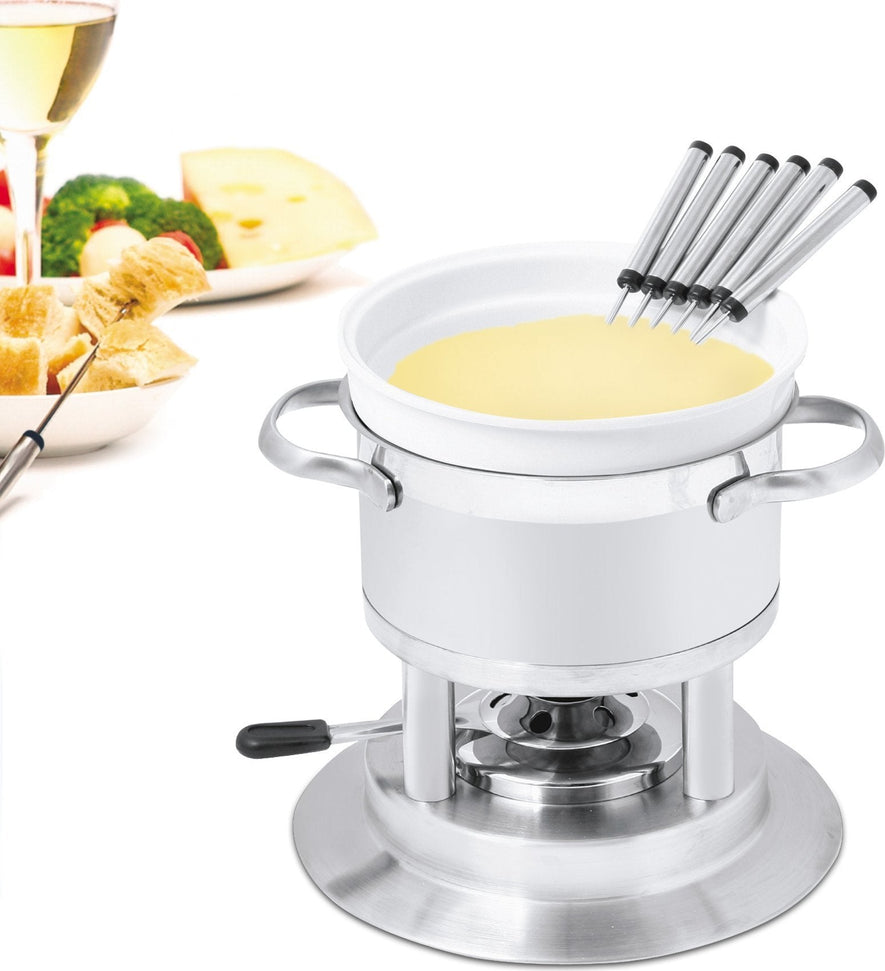 Swissmar - Arosa 11 PC Stainless Steel Fondue Set - F66417 - DISCONTINUED