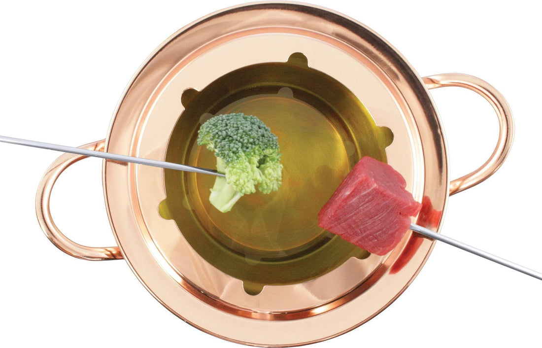 Swissmar - Biel 11 PC Copper Fondue Set - F66915