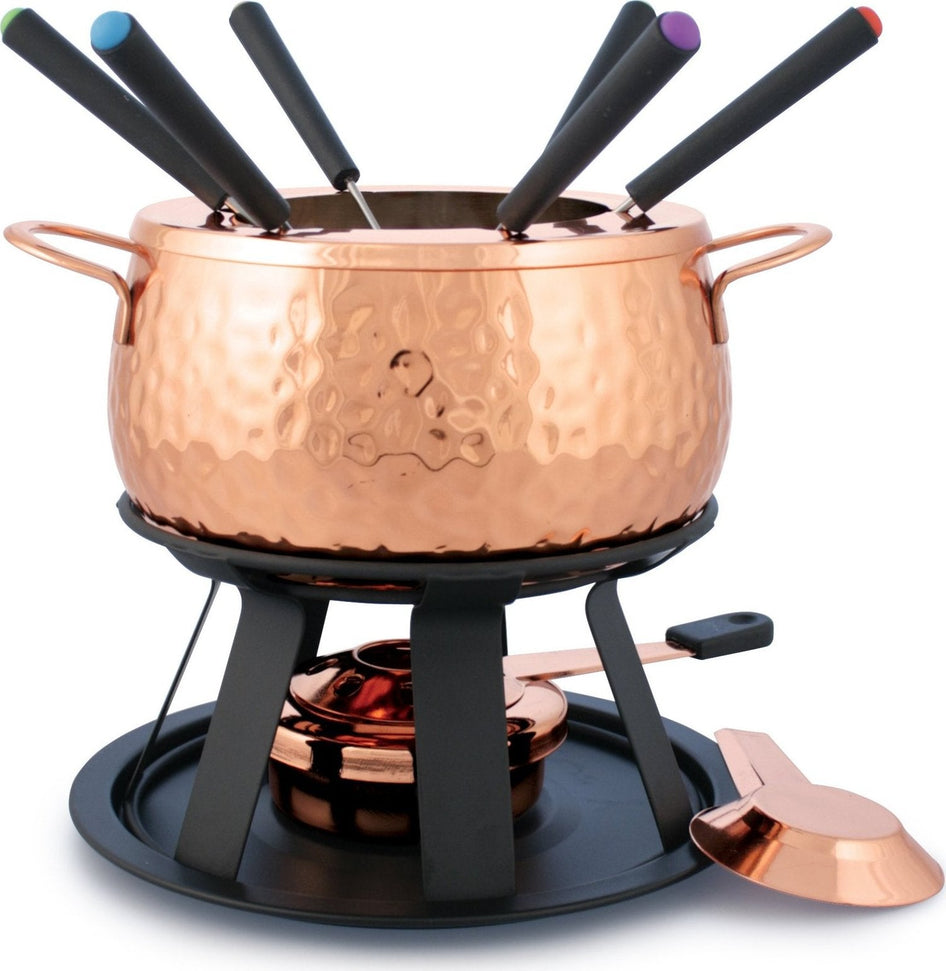 Swissmar - Biel 11 PC Copper Fondue Set - F66915