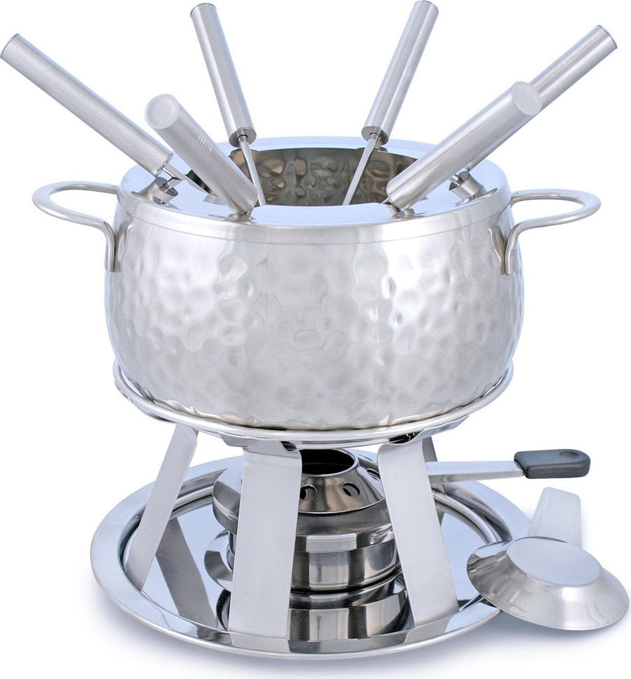 Swissmar - Bienne 11 PC Stainless Steel Fondue Set - F66917 - DISCONTINUED
