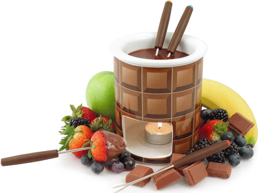 Swissmar - Decadence 7 PC Chocolate Fondue Set - F66325 - DISCONTINUED