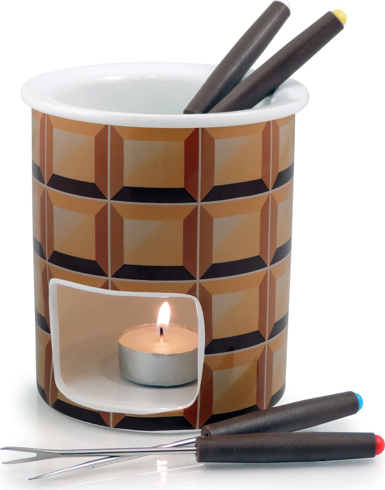 Swissmar - Decadence 7 PC Chocolate Fondue Set - F66325 - DISCONTINUED