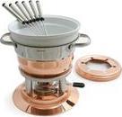 Swissmar - Lausanne 11 PC Copper Fondue Set - F66415