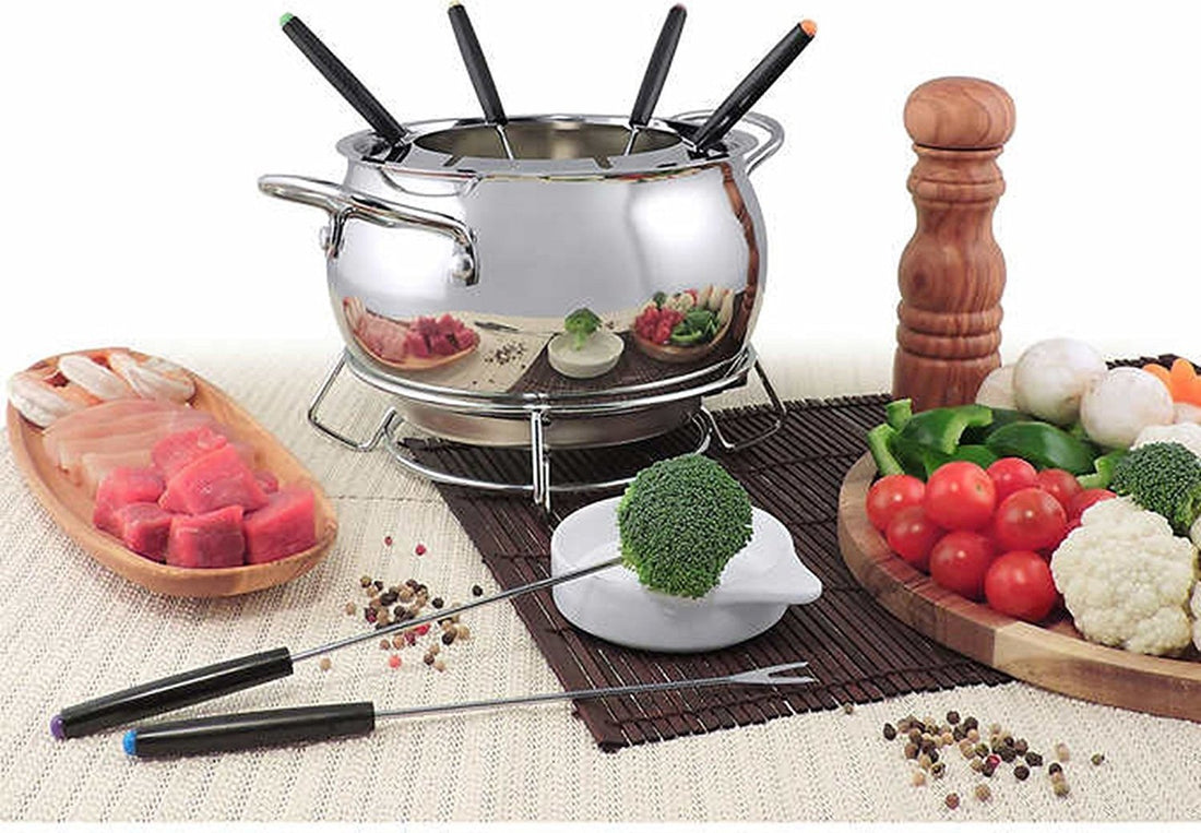 Swissmar - Mont Brulé 9 PC Electric Fondue Set - FE1005 - DISCONTINUED