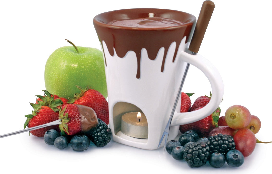 Swissmar - Nostalgia 4 PC Chocolate Fondue Mug Set - F12064
