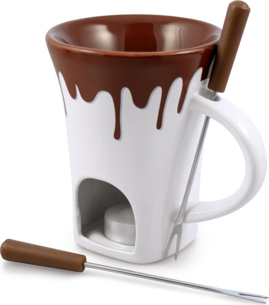 Swissmar - Nostalgia 4 PC Chocolate Fondue Mug Set - F12064
