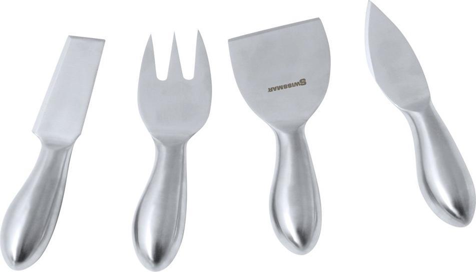 Swissmar - Petite 4 PC Cheese Knife Set - SK8214SS