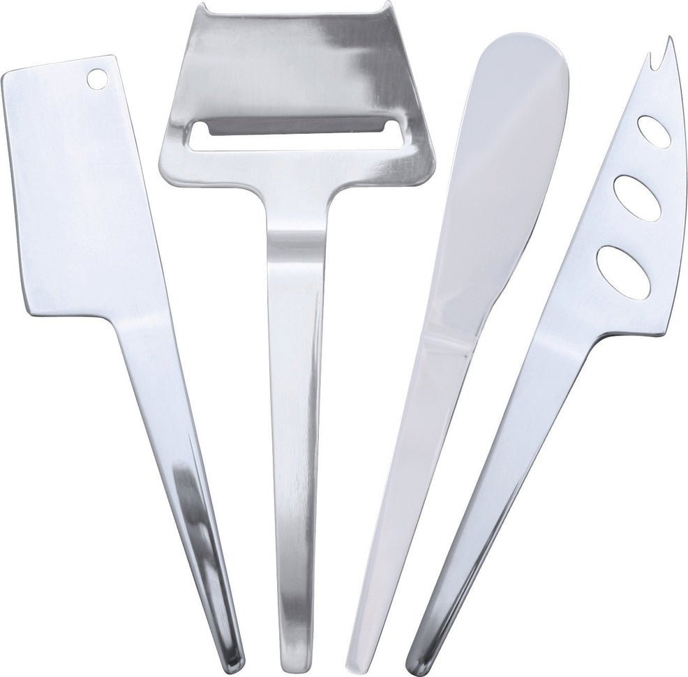 Swissmar - Slim Line 4 PC Cheese Knife Set - SK11901SS