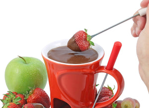 Swissmar - Sweetheart 4 PC Chocolate Fondue Mug Set - F12066