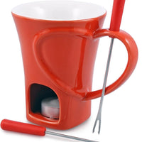Swissmar - Sweetheart 4 PC Chocolate Fondue Mug Set - F12066