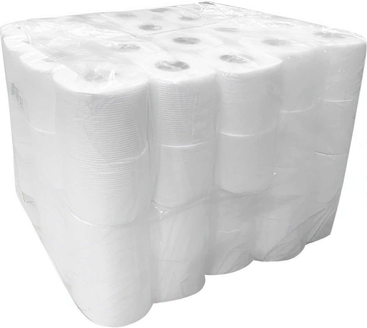 TISA - 2 Ply White Unwrapped Retail Bath Tissue, Pack of 80 - 266121 - DISCONTINUED