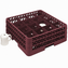 Vollrath - 16-Compartment Traex Full-Size Cup Rack, 19.75