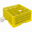 Vollrath - 16-Compartment Traex Full-Size Cup Rack, 19.75