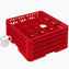 Vollrath - 16-Compartment Traex Full-Size Cup Rack, 19.75