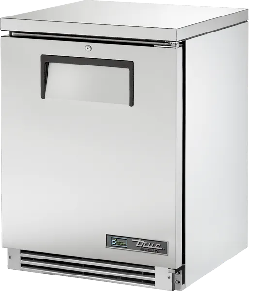TRUE - 24" Undercounter Solid Door Refrigerator with Hydrocarbon Refrigerant - TUC-24-HC