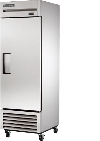 TRUE - 27" Stainless Steel Reach-In Sinlge Solid Swing Door Freezer with Hydrocarbon Refrigerant - T-23F-HC