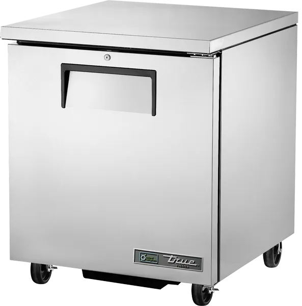 TRUE - 27" Undercounter Solid Door Freezer with Hydrocarbon Refrigerant - TUC-27F-HC