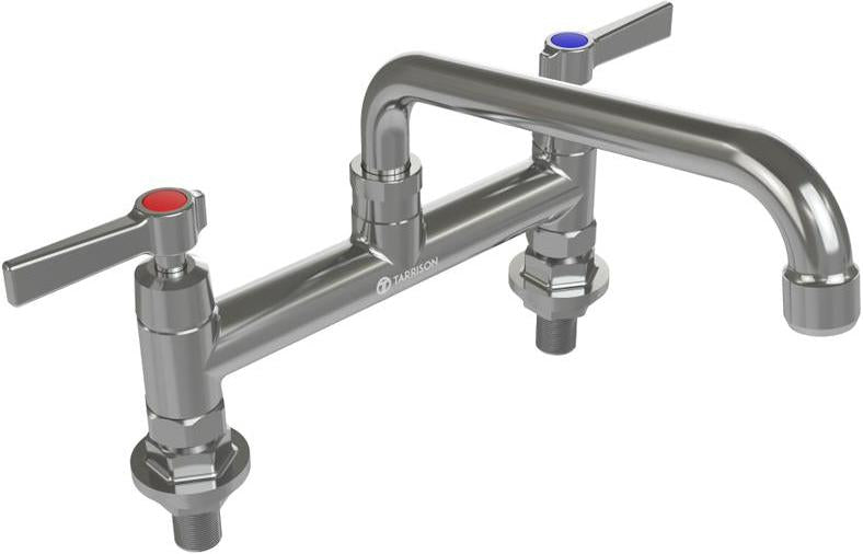 Tarrison - 10" Swing Spout Deck Mount Heavy Duty Faucet - TP-PF8DL10H-KIT