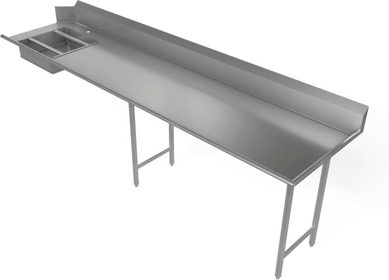 Tarrison - 108" x 30" Right-to-Left Operation Straight Soiled Dishtable - TA-SDT108R