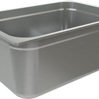 Tarrison - 12 L Stainless Steel Gelato/Ice Cream Pan, Pack of 5 - 12PAN