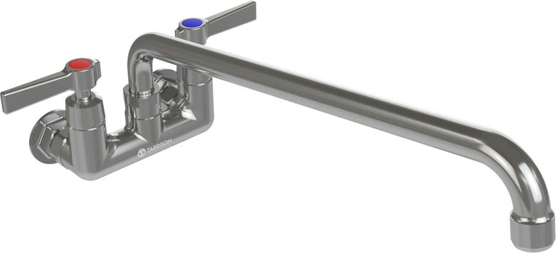 Tarrison - 14" Swing Spout Splash Mount Heavy Duty Faucet - TP-PF4WL14H-KIT