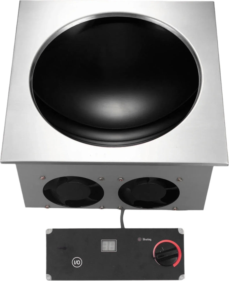 Tarrison - 15" Wok Induction Range Drop-In with 1 Burner (3000 Watts) - TI-DW301
