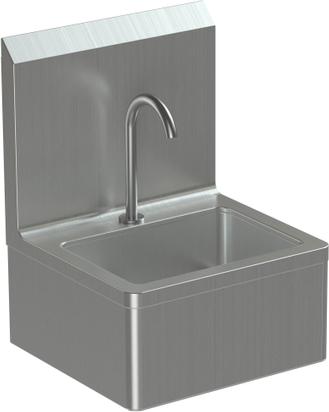 Tarrison - 15.7" x 14.6" Stainless Steel Hand Sink with Sensor Faucet - TA-HSFSEN