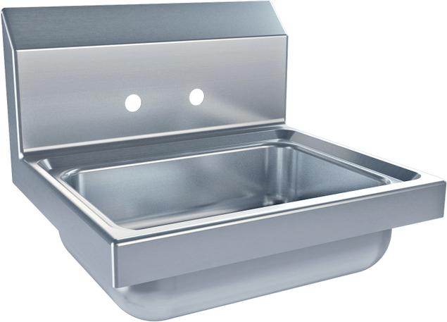 Tarrison - 17" x 15.25" Stainless Steel Wall Mount Hand Sink - TA-HS14