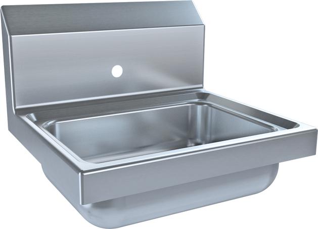 Tarrison - 17" x 15.25" x 13.3" Stainless Steel Wall Mount Hand Sink - TA-HS141
