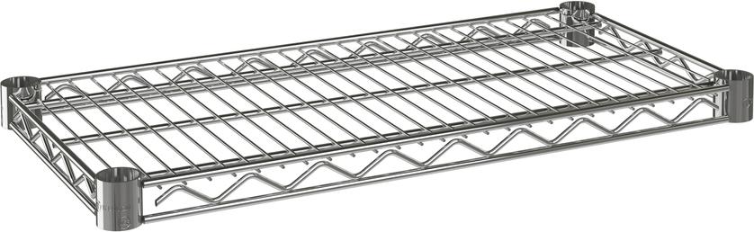 Tarrison - 20" x 12" Wire Shelf with PolySeal Claer Epoxyl Finish - TS-S1220Z