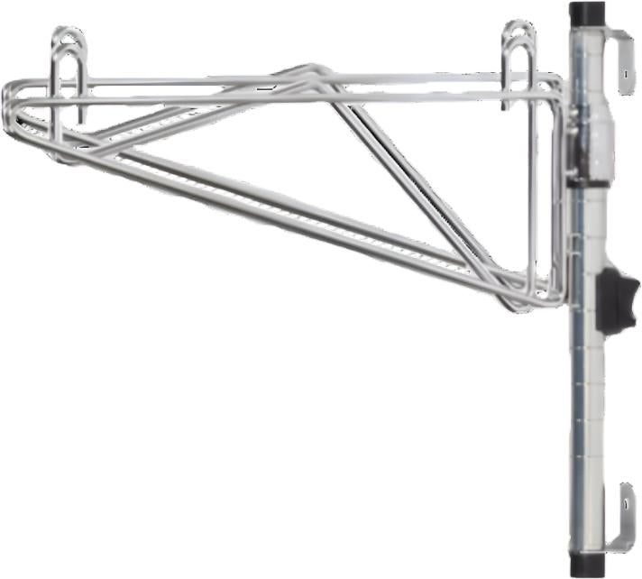 Tarrison - 21" Adjustable Double Shelf Bracket with Chrome Finish - TS-APB21CD