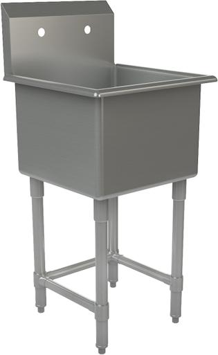 Tarrison - 21"x21.5" Single Compartment Sink - TA-PS118-Kit