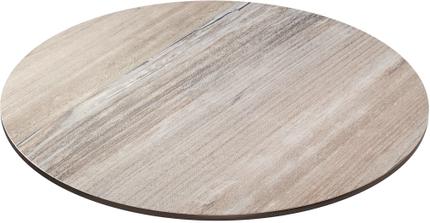 Tarrison - 23.5" Compactop Round Slovenia Oak Table Top - AOPTC5014587