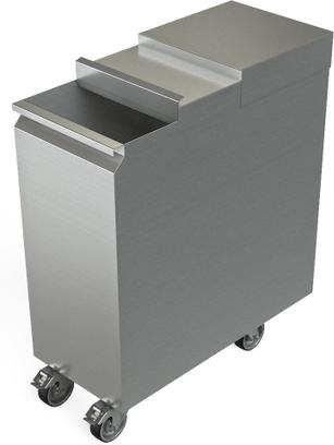 Tarrison - 24" x 11.25" Mobile Ice Bin - TA-IBM50