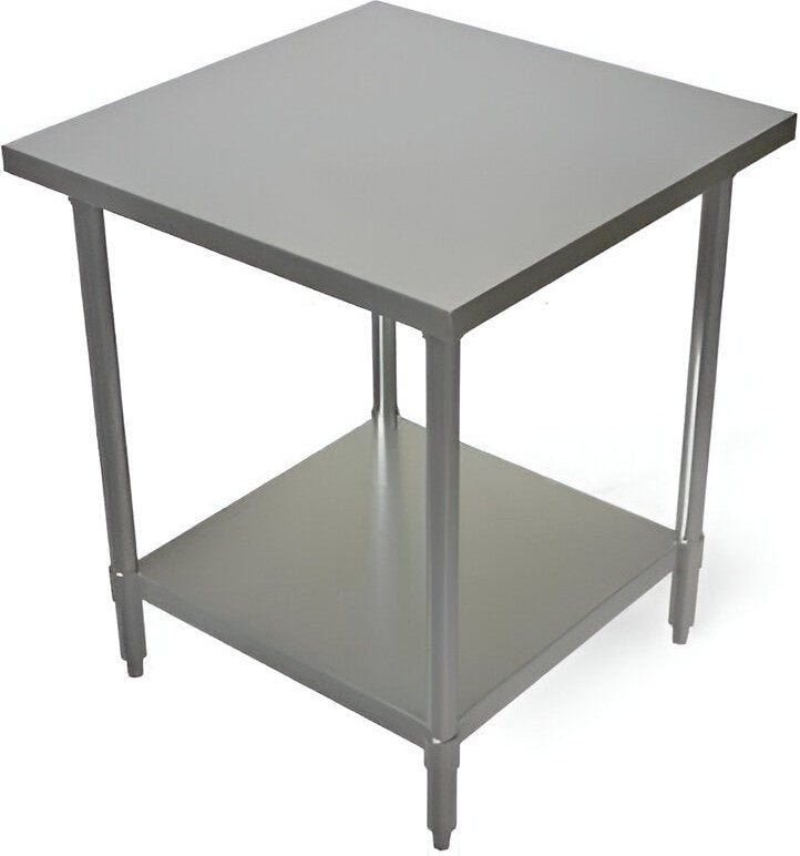 Tarrison - 24" x 24" Work Table with Stainless Steel Undershelf - TA-SWT2424