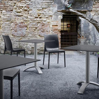 Tarrison - 27" Round Black 10 Compactop Fenix Table Top - AOPTC403720