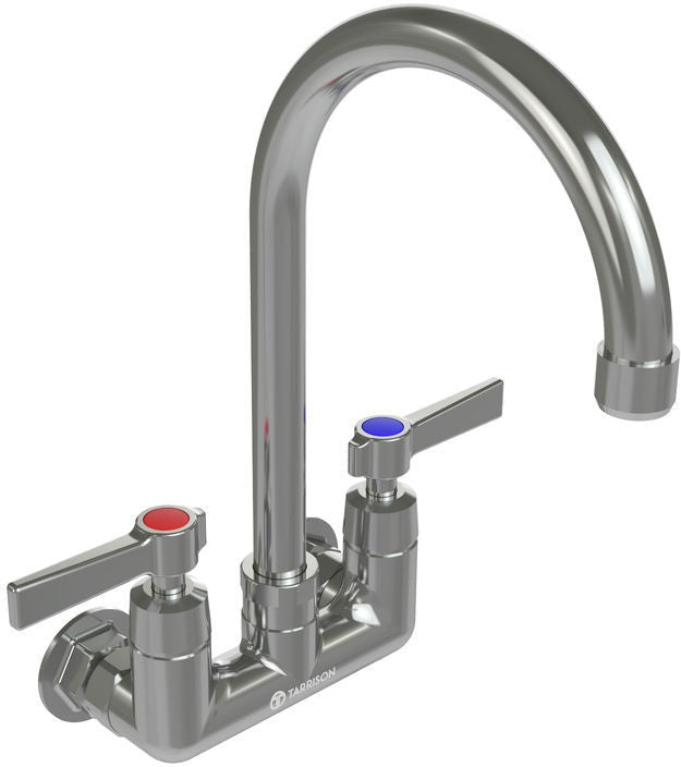 Tarrison - 3" Gooseneck Faucet With Splash Mounted - TP-PF4WL3GH