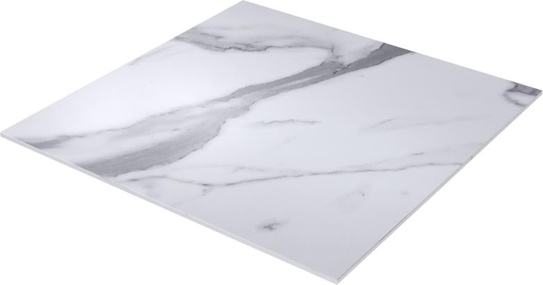 Tarrison - 35" Compactop Square White Marble Table Top - AOPTC5075547